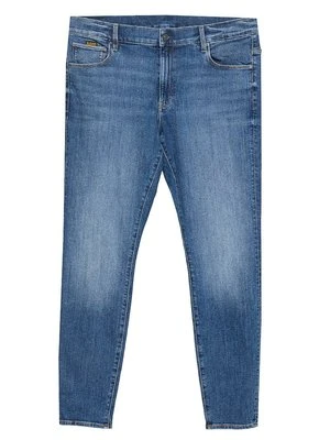 Jeansy Skinny Fit G-Star niebieski