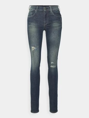 Jeansy Skinny Fit G-Star niebieski denim
