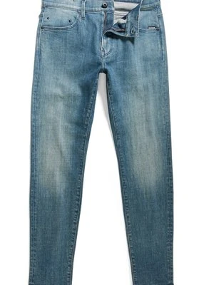 Jeansy Skinny Fit G-Star niebieski