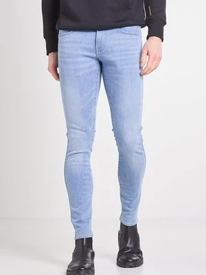 Jeansy Skinny Fit G-Star jasnoniebieski