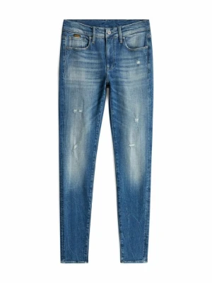Jeansy Skinny Fit G-Star niebieski denim