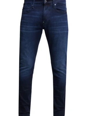 Jeansy Skinny Fit G-Star niebieski denim