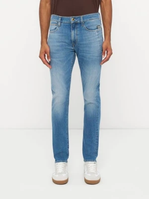 Jeansy Skinny Fit G-Star niebieski denim