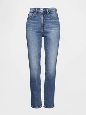 Jeansy Skinny Fit GAP niebieski denim