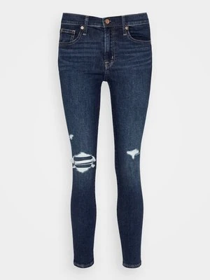 Jeansy Skinny Fit GAP niebieski denim