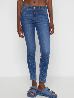 Jeansy Skinny Fit Gaudi niebieski