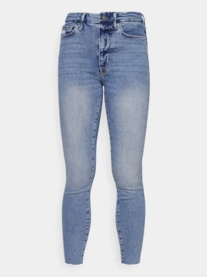 Jeansy Skinny Fit Good American niebieski denim