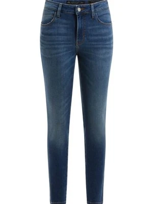 Jeansy Skinny Fit Guess niebieski denim