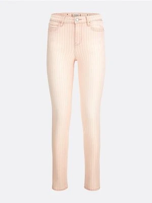 Jeansy Skinny Fit Guess różowy