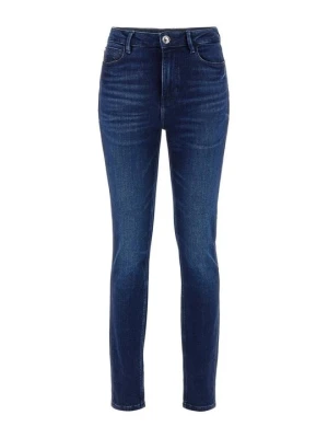 Jeansy Skinny Fit Guess granatowy