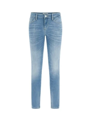 Jeansy Skinny Fit Guess jasnoniebieski denim