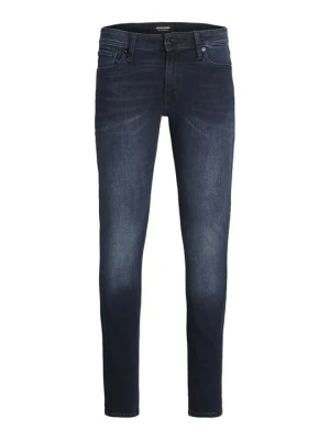 Jeansy Skinny Fit Jack&Jones niebieski denim