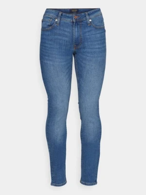 Jeansy Skinny Fit Jack&Jones niebieski denim