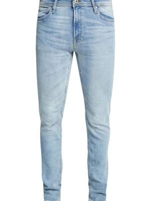 Jeansy Skinny Fit Jack&Jones niebieski denim