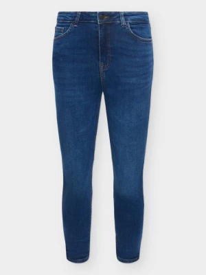 Jeansy Skinny Fit JDY ciemnoniebieski