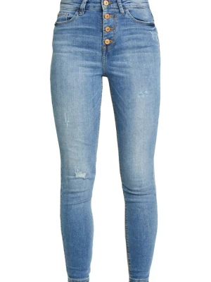 Jeansy Skinny Fit JDY jasnoniebieski denim