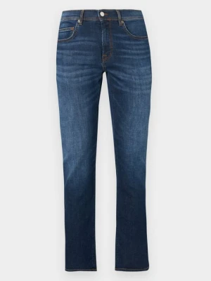 Jeansy Skinny Fit KARL LAGERFELD granatowy