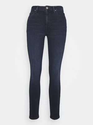 Jeansy Skinny Fit Lee ciemnoniebieski
