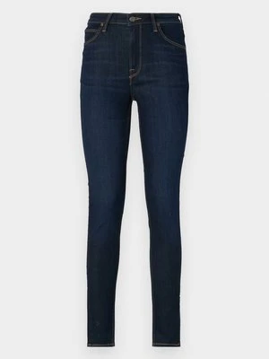 Jeansy Skinny Fit Lee ciemnoniebieski