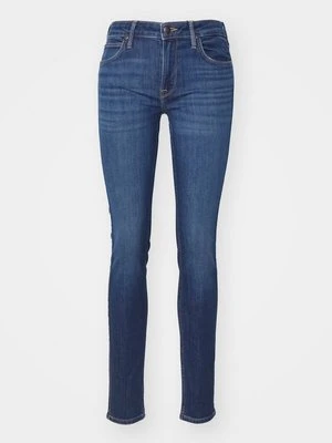 Jeansy Skinny Fit Lee ciemnoniebieski