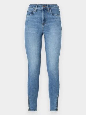 Jeansy Skinny Fit Lee niebieski denim