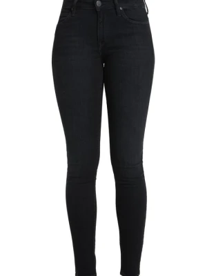 Jeansy Skinny Fit Lee ciemnoniebieski