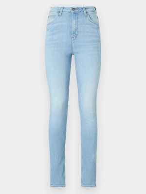 Jeansy Skinny Fit Lee jasnoniebieski denim