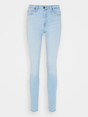 Jeansy Skinny Fit Lee jasnoniebieski denim