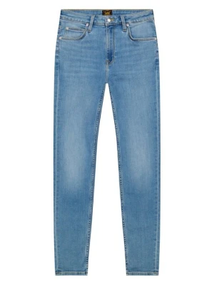 Jeansy Skinny Fit Lee niebieski