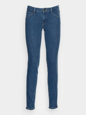 Jeansy Skinny Fit Lee niebieski denim
