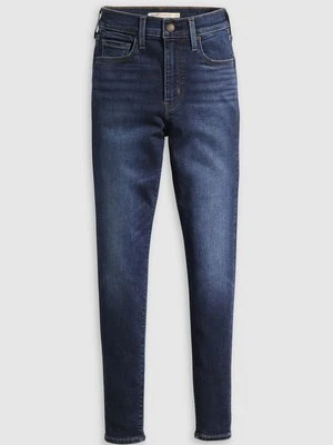 Jeansy Skinny Fit Levi's ciemnoniebieski