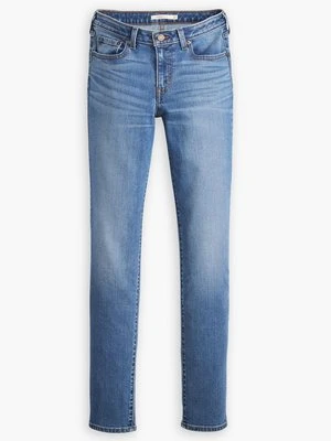 Jeansy Skinny Fit Levi's niebieski denim