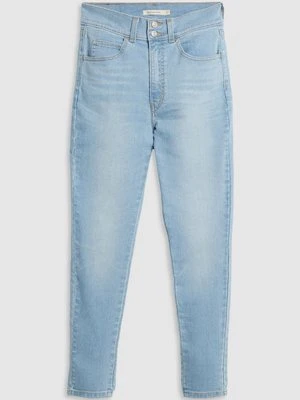 Jeansy Skinny Fit Levi's jasnoniebieski denim