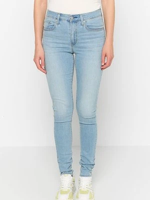 Jeansy Skinny Fit Levi's jasnoniebieski