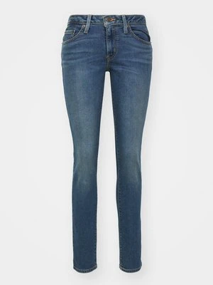 Jeansy Skinny Fit Levi's ciemnoniebieski