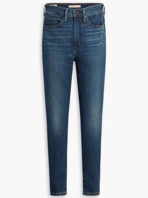 Jeansy Skinny Fit Levi's ciemnoniebieski