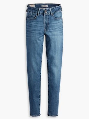 Jeansy Skinny Fit Levi's niebieski denim