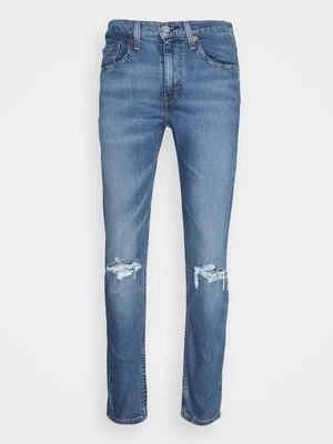 Jeansy Skinny Fit Levi's niebieski denim