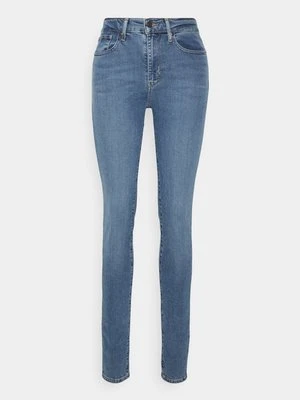 Jeansy Skinny Fit Levi's niebieski denim