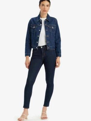 Jeansy Skinny Fit Levi's granatowy