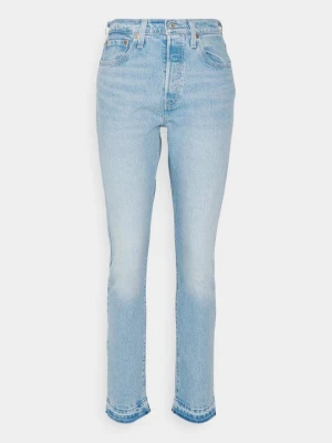 Jeansy Skinny Fit Levi's jasnoniebieski denim