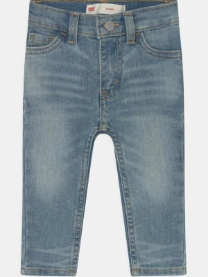 Jeansy Skinny Fit Levi's niebieski denim