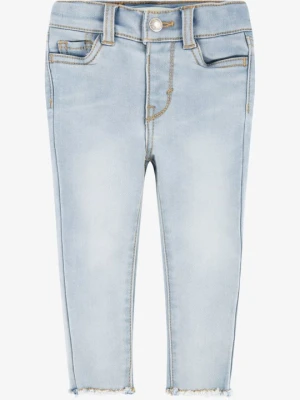 Jeansy Skinny Fit Levi's niebieski denim
