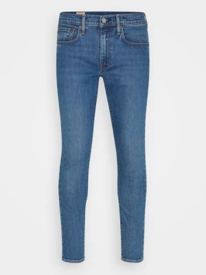 Jeansy Skinny Fit Levi's niebieski denim
