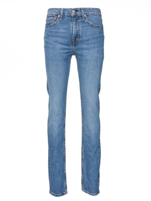 Jeansy Skinny Fit Levi's niebieski denim