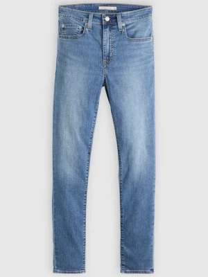 Jeansy Skinny Fit Levi's niebieski denim