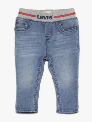 Jeansy Skinny Fit Levi's niebieski denim
