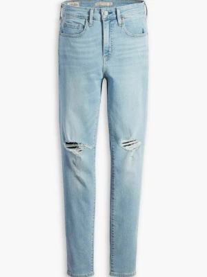 Jeansy Skinny Fit Levi's niebieski denim