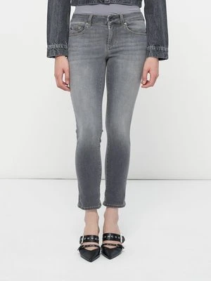 Jeansy Skinny Fit Liu Jo szary