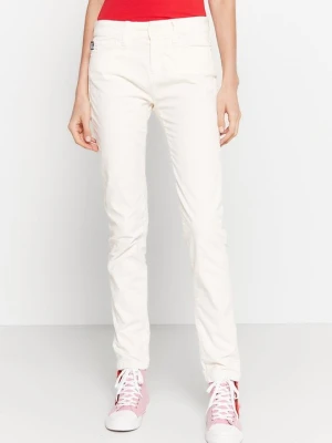 Jeansy Skinny Fit LOVE MOSCHINO biały